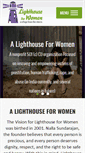 Mobile Screenshot of lighthouseforwomen.org